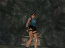 Steigt Lara aus dem Wasser, gibt es schöne Effekte zu bewundern
